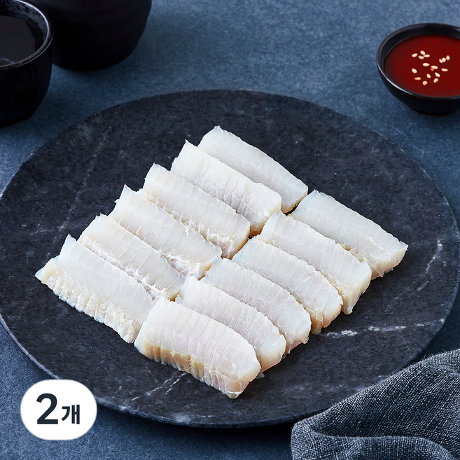 영산홍어 아르헨티나 손질 뼈없는 홍어 횟감용(냉장), 2개, 100g