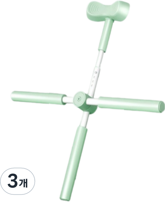써뉴즈 바른 자세 밸런스바 요가 스틱 그린, 3개