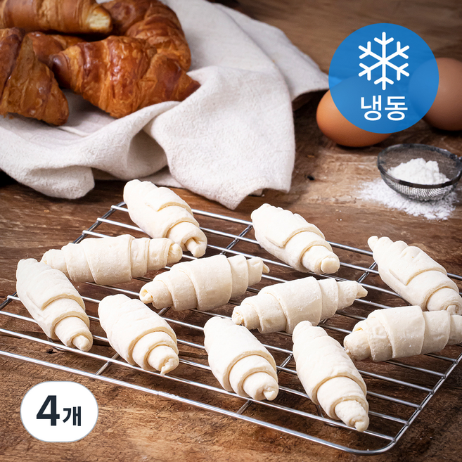 아이베이커리 신 미니 크로와상 생지(냉동), 20g, 30개입, 4개