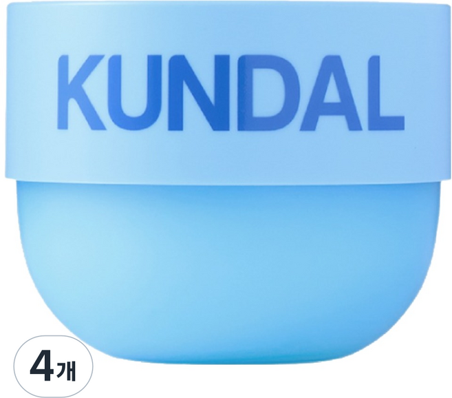 쿤달 히알 세라마이드 13 수분 젤라또 바디크림 쥬시팝향, 4개, 300ml