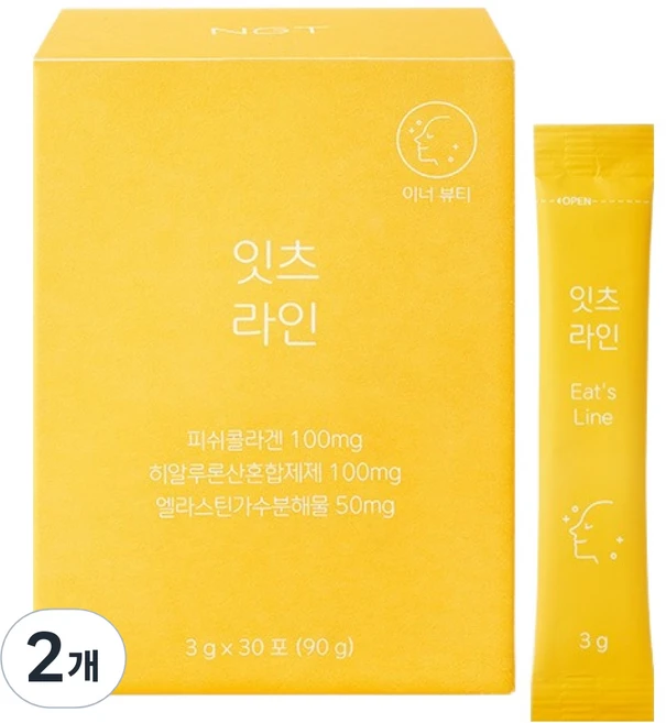 네츄럴굿띵스 잇츠 라인 30p, 90g, 2개 - 쿠팡