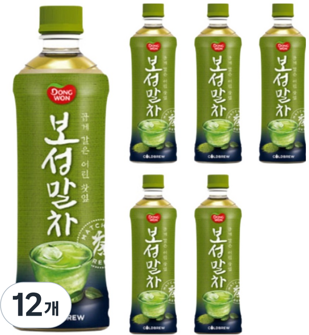 동원 보성말차, 500ml, 12개
