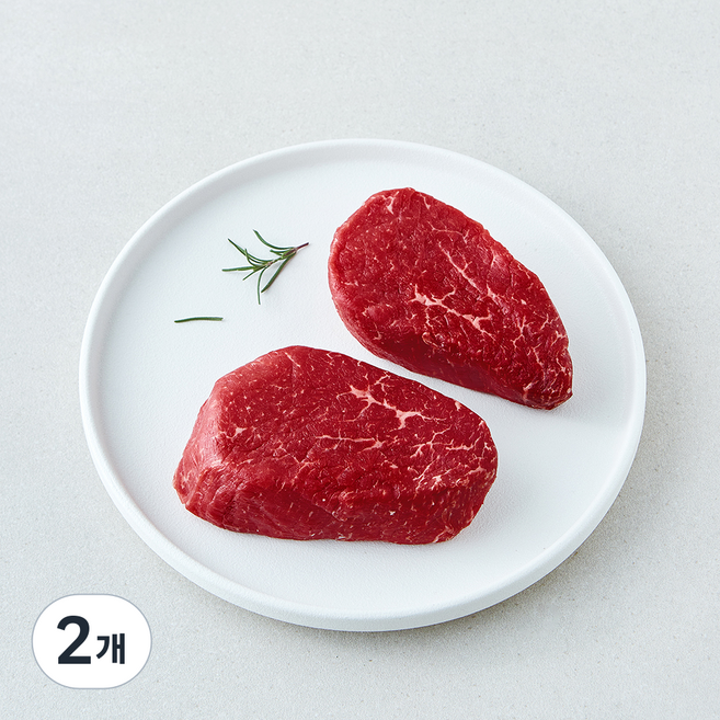 호주산 와규 꾸리살 스테이크용 (냉장), 2개, 300g