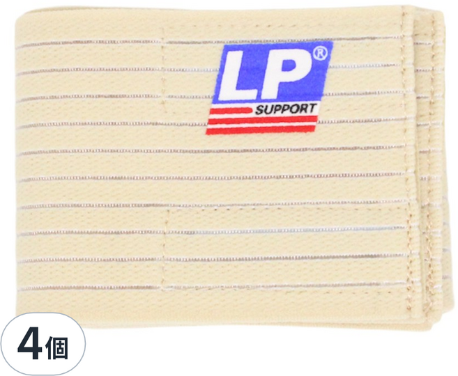 LP 膝部彈性繃帶 631-TAN-F, 4個