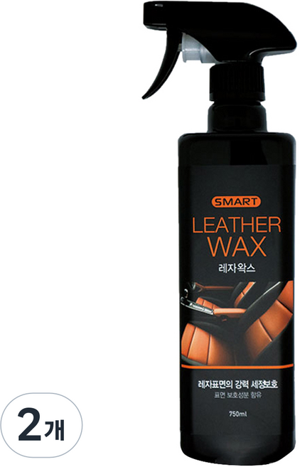 카렉스 스마트 레자왁스, 750ml, 2개