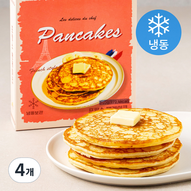 레델리스듀셰프 팬케이크 15cm (냉동), 340g, 1개입, 4개
