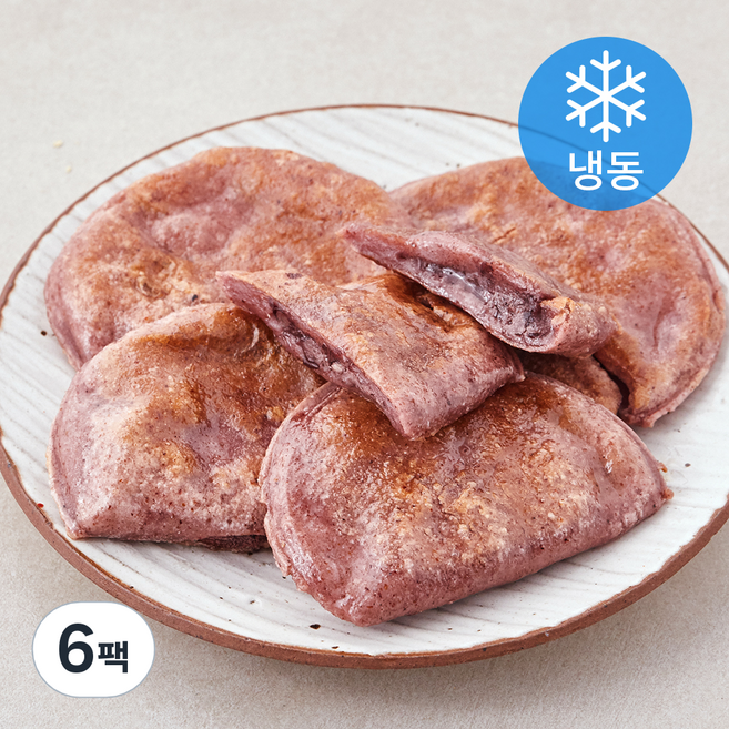 강원샘담명가 찰수수부꾸미 (냉동), 80g, 7개입, 6개