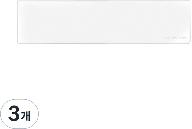 앱코 ARC1 TKL 텐키리스 팜레스트, 아이스 아크릴, 3개