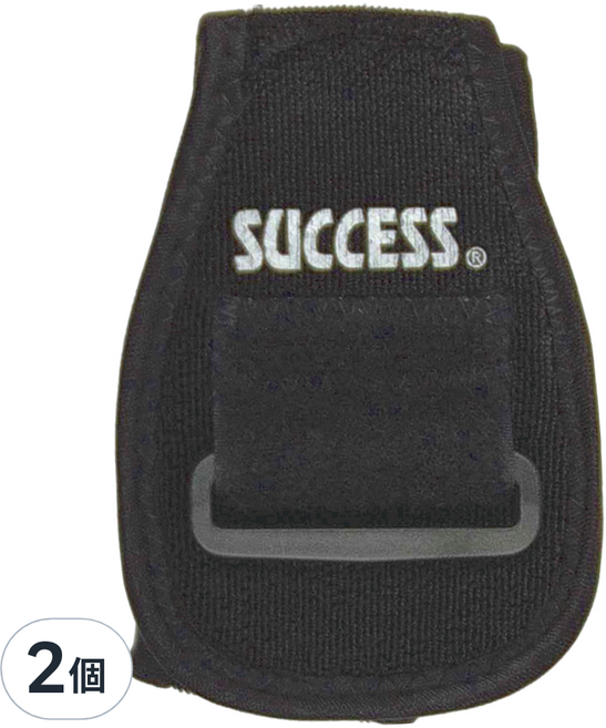 SUCCESS 成功 遠紅外線可調式護肘加壓帶 S5122, 黑色, 2個