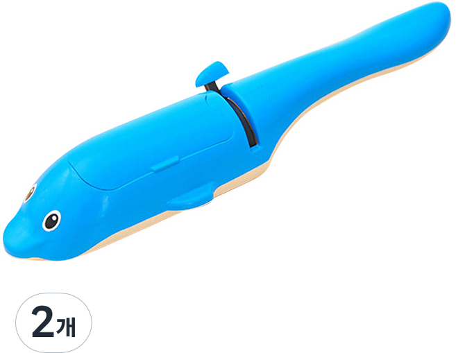 모나코올리브 돌핀 털먼지제거 브러쉬, 혼합 색상, 2개