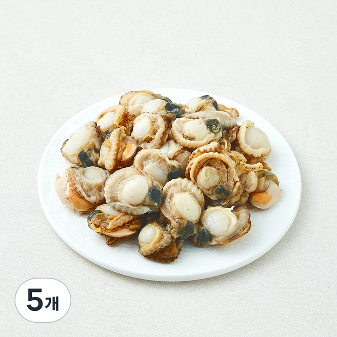 바다림 국내산 데친 홍가리비살 (냉장), 5개, 250g