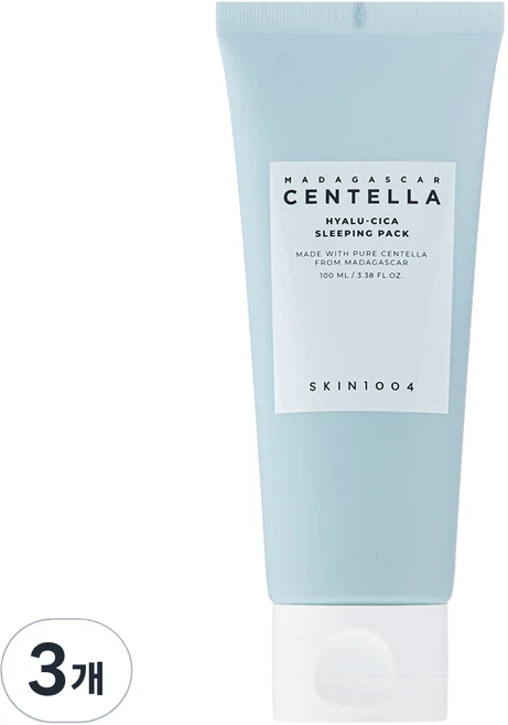 스킨1004 히알루 시카 슬리핑 팩, 100ml, 3개 - 쿠팡