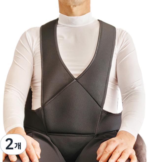 메디코 휠체어 안전벨트 메쉬블랙, MK-145, 2개