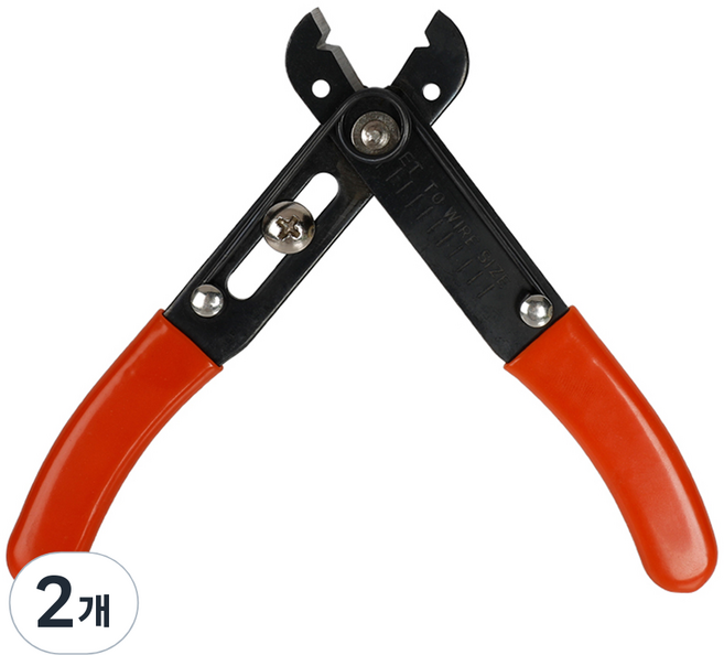 워크프로 미니 와이어 스트리퍼 0.5~4mm WP291005, 2개