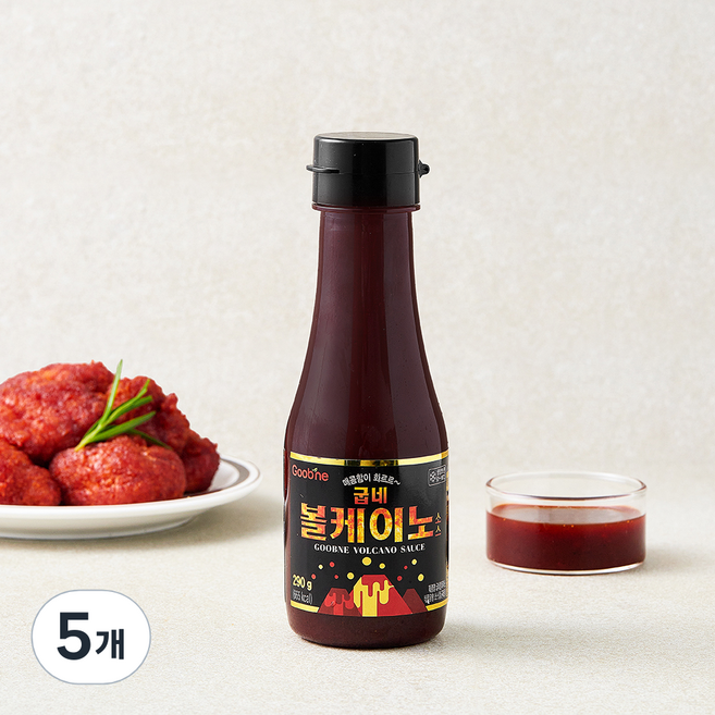 굽네 볼케이노 소스, 290g, 5개