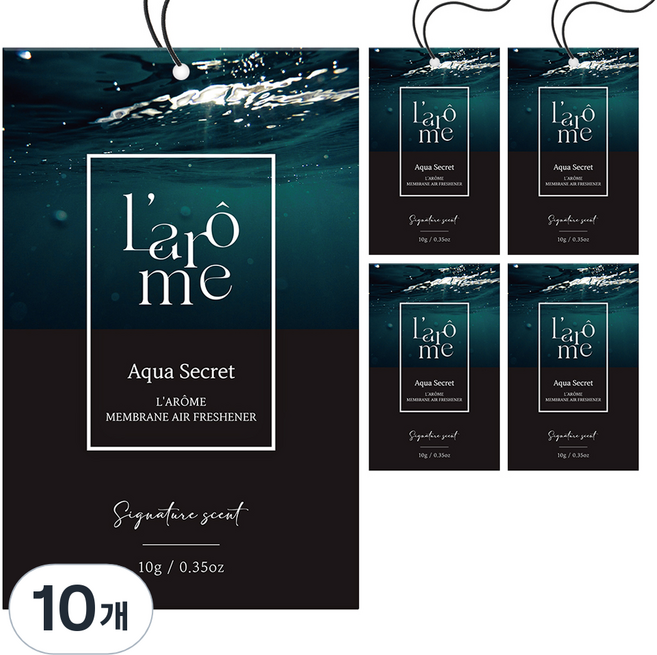 THE HERB SHOP La Home 紙香氛劑 水漾秘密 正裝, 10個, 10g
