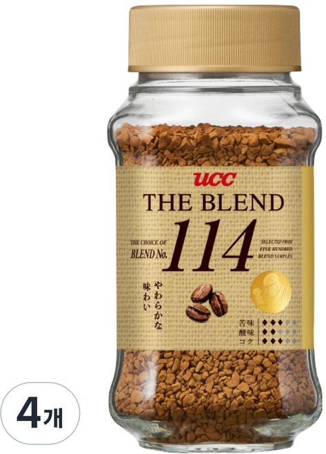 ucc The Blend 114, 70g, 1入, 4個