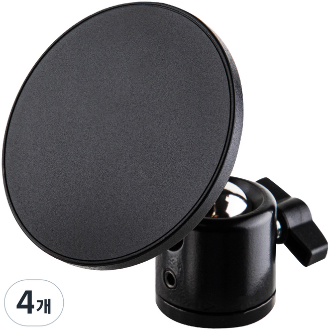 아이몰 마그네틱 맥세이프 볼 헤드 마운트, 블랙, 4개