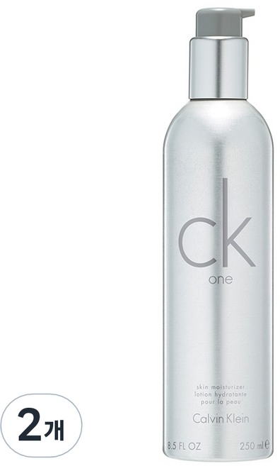 캘빈클라인 CK ONE 모이스춰라이저 스킨, 250ml, 2개