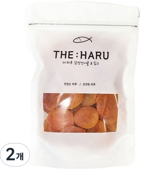THE HARU FOODS 無糖西梅乾, 2個, 300g