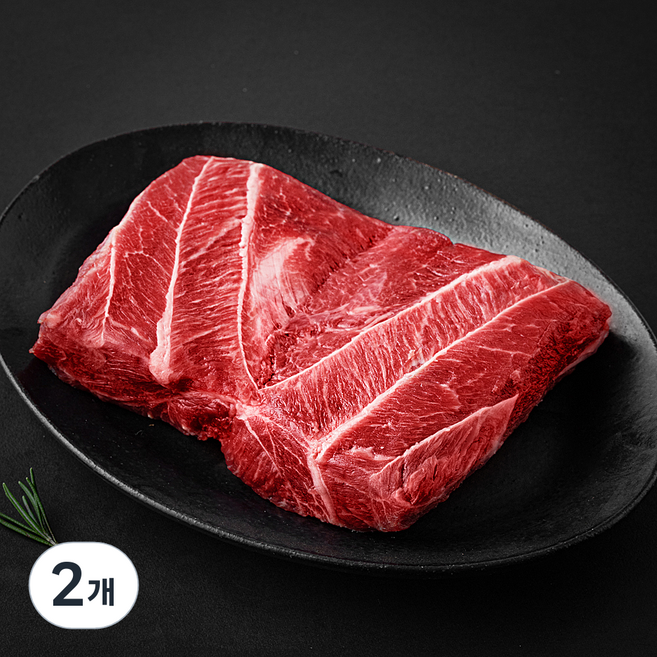 한우맘 한우 사태 덩어리 1등급 장조림 찜용 (냉장), 300g, 2개