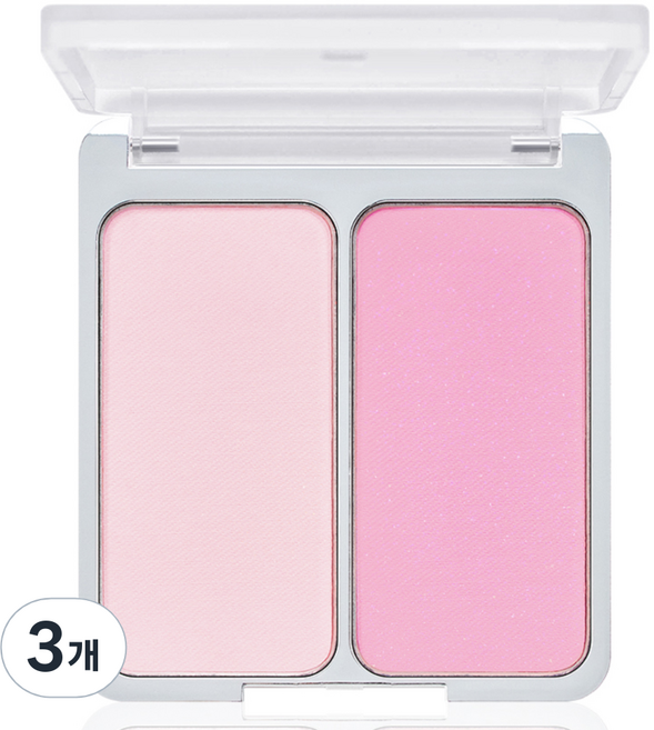 투에이엔 듀얼치크 블러셔, 09 하트벌룬, 3개