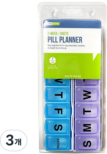 이지도즈 14일 고급형 막대약통 랜덤발송, 3개 - 쿠팡