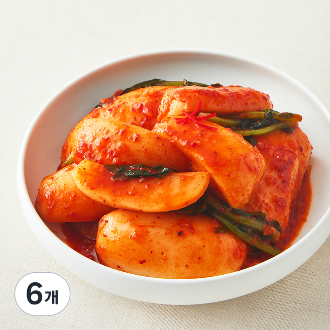 모산김치 갓담근 총각김치, 6개, 1kg