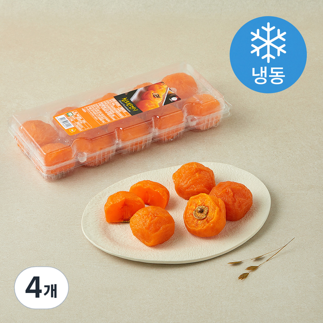 감좋은날 GAP 인증 청도 반건시 10구 (냉동), 4개, 400g