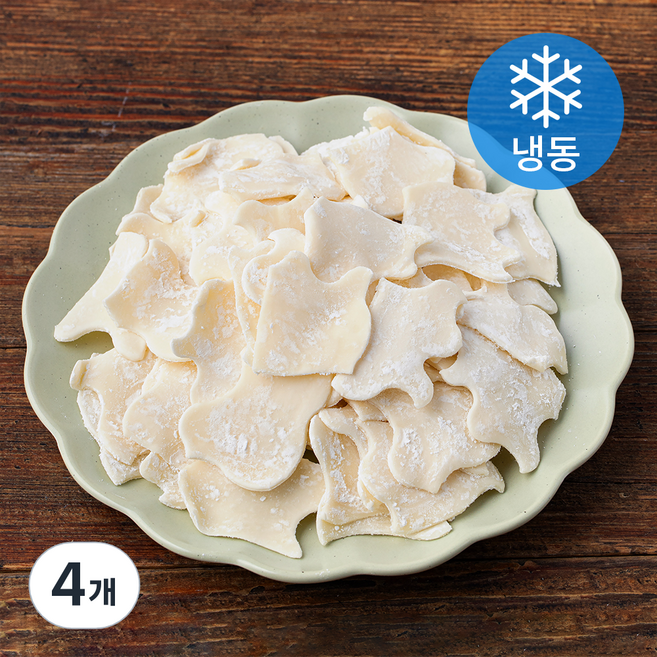 황소식품 생 감자수제비 (냉동), 1kg, 4개