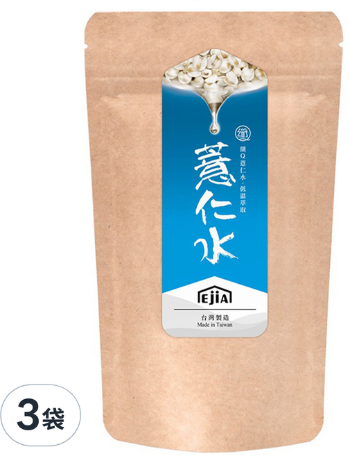 易珈生技 纖Q薏仁水, 2g, 30包, 3袋