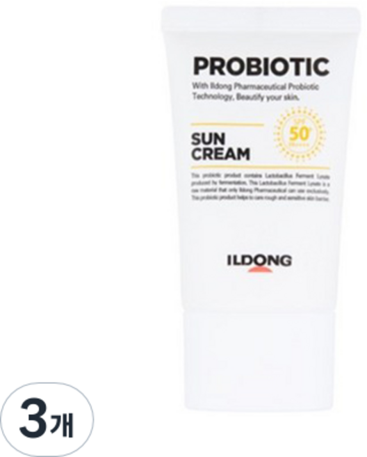 퍼스트랩 프로바이오틱 선크림 SPF50+ PA++++, 50ml, 3개