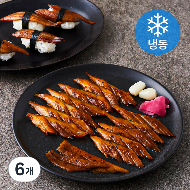 훈제 양념 바다장어 (냉동), 120g, 6개