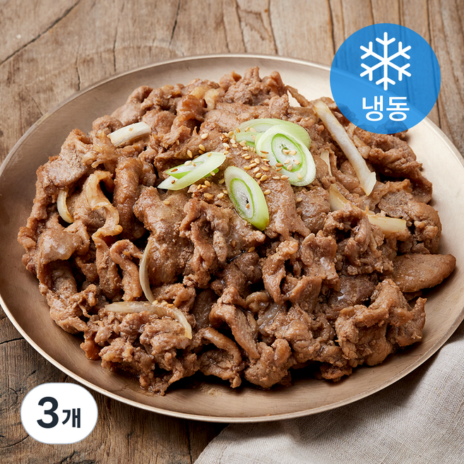 타이거축산 돼지 불고기 (냉동), 800g, 3개