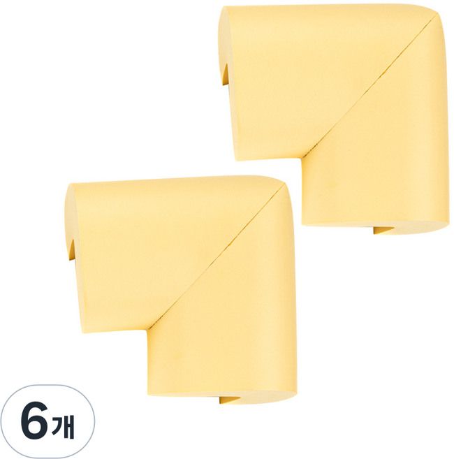 아가드 코너보호대 최고급형, 바닐라, 6개