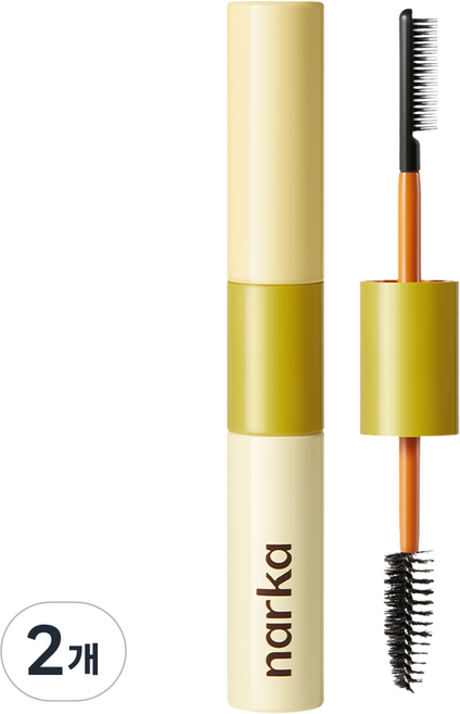 나르카 하입 핏 헤어 마스카라 12g, 2개