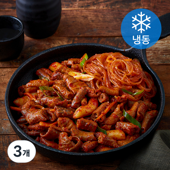 푸딩프렙 야채곱창 (냉동), 600g, 3개