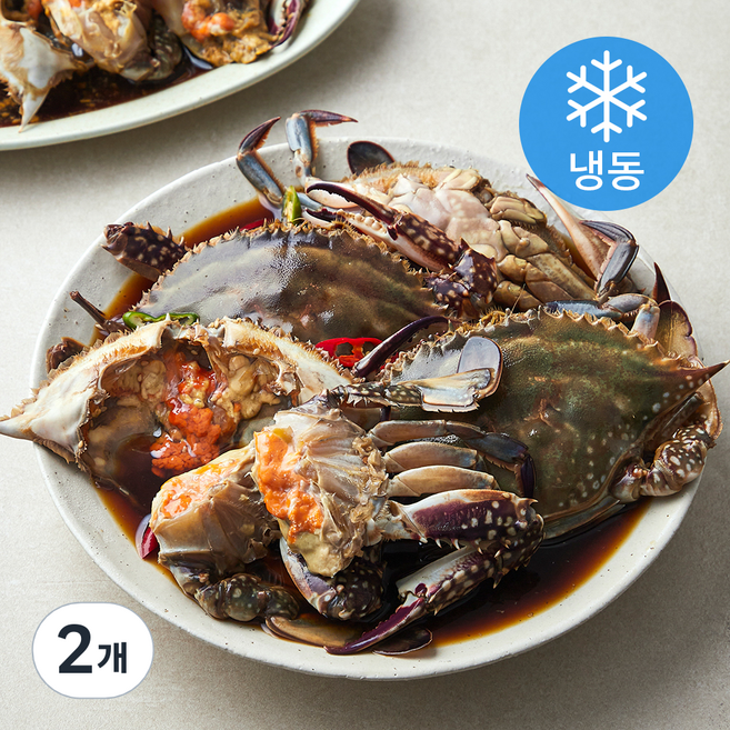 간장 꽃게장 (냉동), 2.3kg, 2개