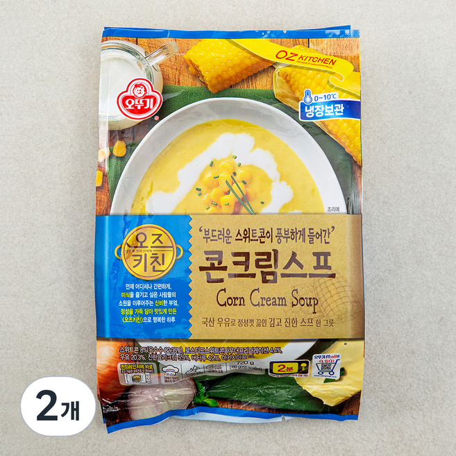 오즈키친 콘크림스프, 720g, 2개