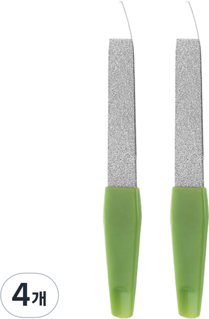 娜麗姐妹 不鏽鋼指甲修剪銼刀 9cm, 4個, TYPE 08