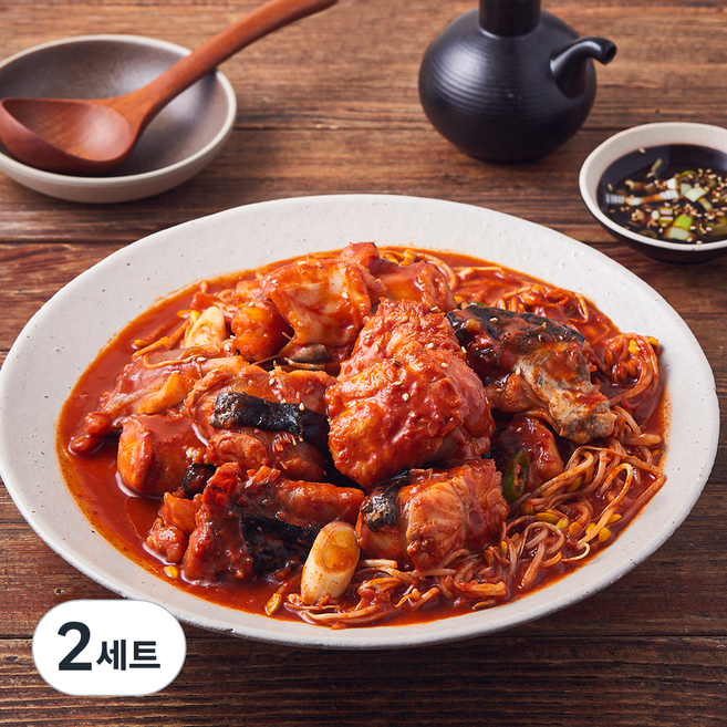 해맑음 the 완벽한아귀찜 + 콩나물 + 소스, 2세트