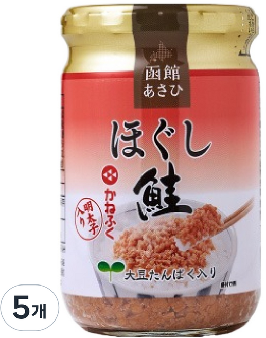 고쇼쿠 연어 후레이크 명란맛, 120g, 5개