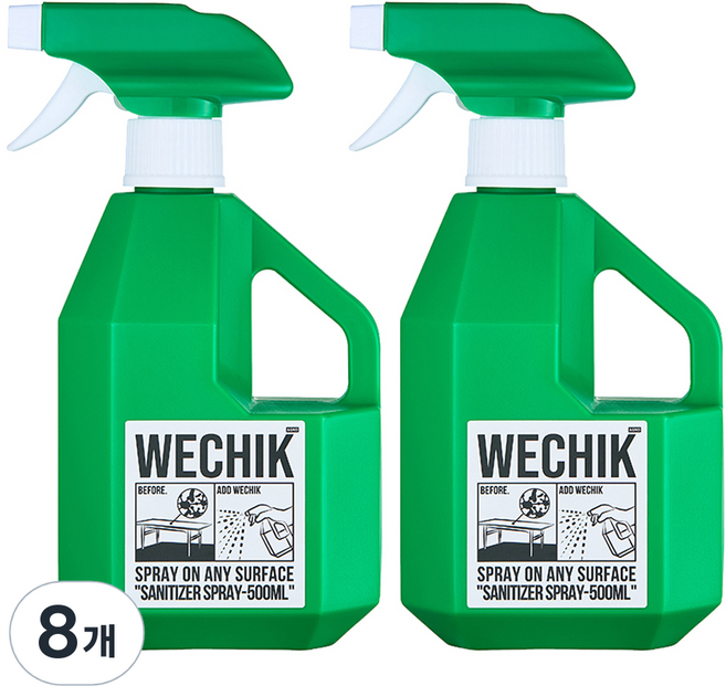 위칙 멀티 소독 스프레이, 8개, 500ml