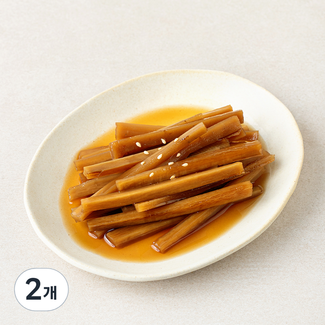 오늘의밥상 양념우엉, 350g, 2개