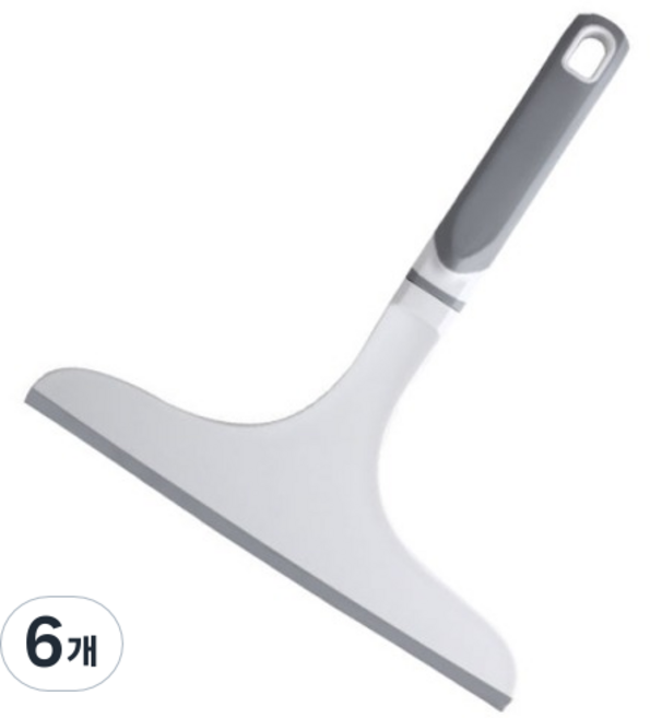 더자카 TPR 부드러운 다용도 스퀴즈 화이트, 6개