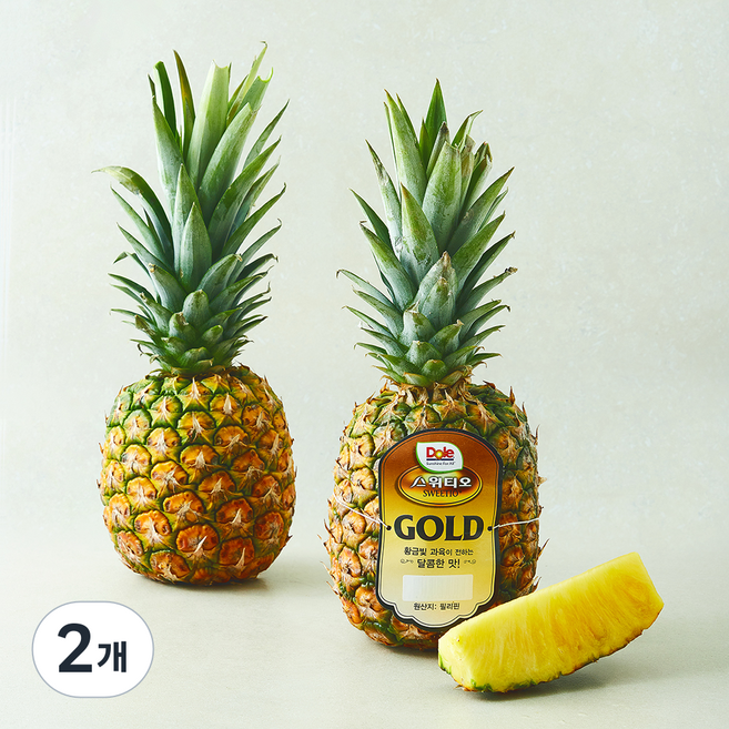 돌 골드 파인애플 2개입, 2개, 2.6kg