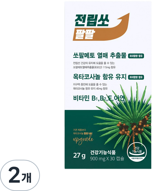 뉴트라라이프 전립쏘팔팔, 30정, 2개