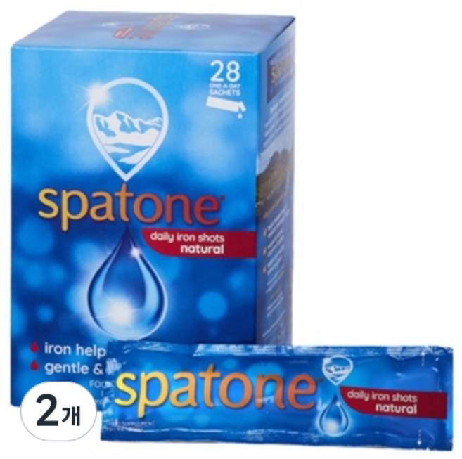 스파톤 철분 영양제 28p, 560ml, 2개