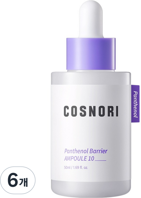 코스노리 판테놀 베리어 앰플 10, 6개, 50ml