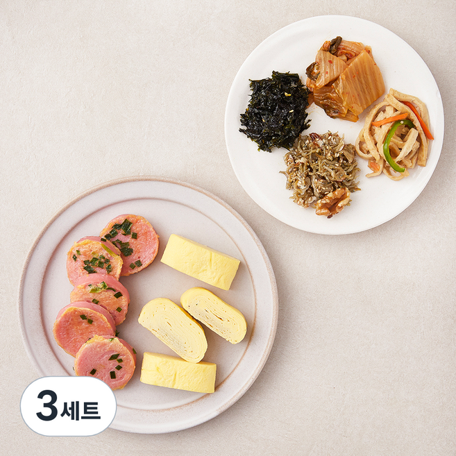 정미경키친 옛날도시락 세트, 260g, 3세트